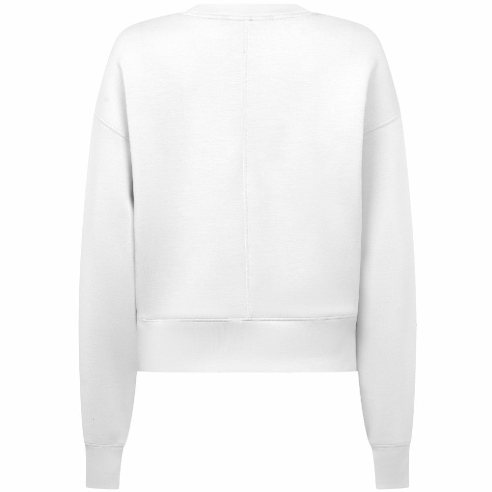 Boston Bruins Levelwear Women's Slate & Snow Sponge Tri-Blend Sweatshirt - White Sweatshirts