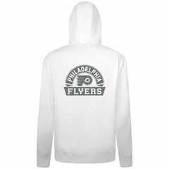 Philadelphia Flyers Levelwear Podium Chenille Logo Full-Zip Hoodie - White Hoodies