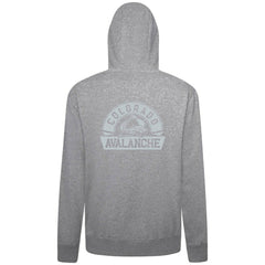 Colorado Avalanche Levelwear Podium Chenille Logo Full-Zip Hoodie - Gray Hoodies
