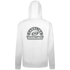 Carolina Hurricanes Levelwear Podium Chenille Logo Full-Zip Hoodie - White Hoodies
