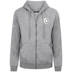 Ottawa Senators Levelwear Podium Chenille Logo Full-Zip Hoodie - Gray Hoodies