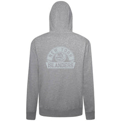 New York Islanders Levelwear Podium Chenille Logo Full-Zip Hoodie - Gray Hoodies