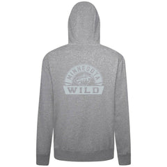 Minnesota Wild Levelwear Podium Banner Arch Full-Zip Hoodie - Gray Hoodies