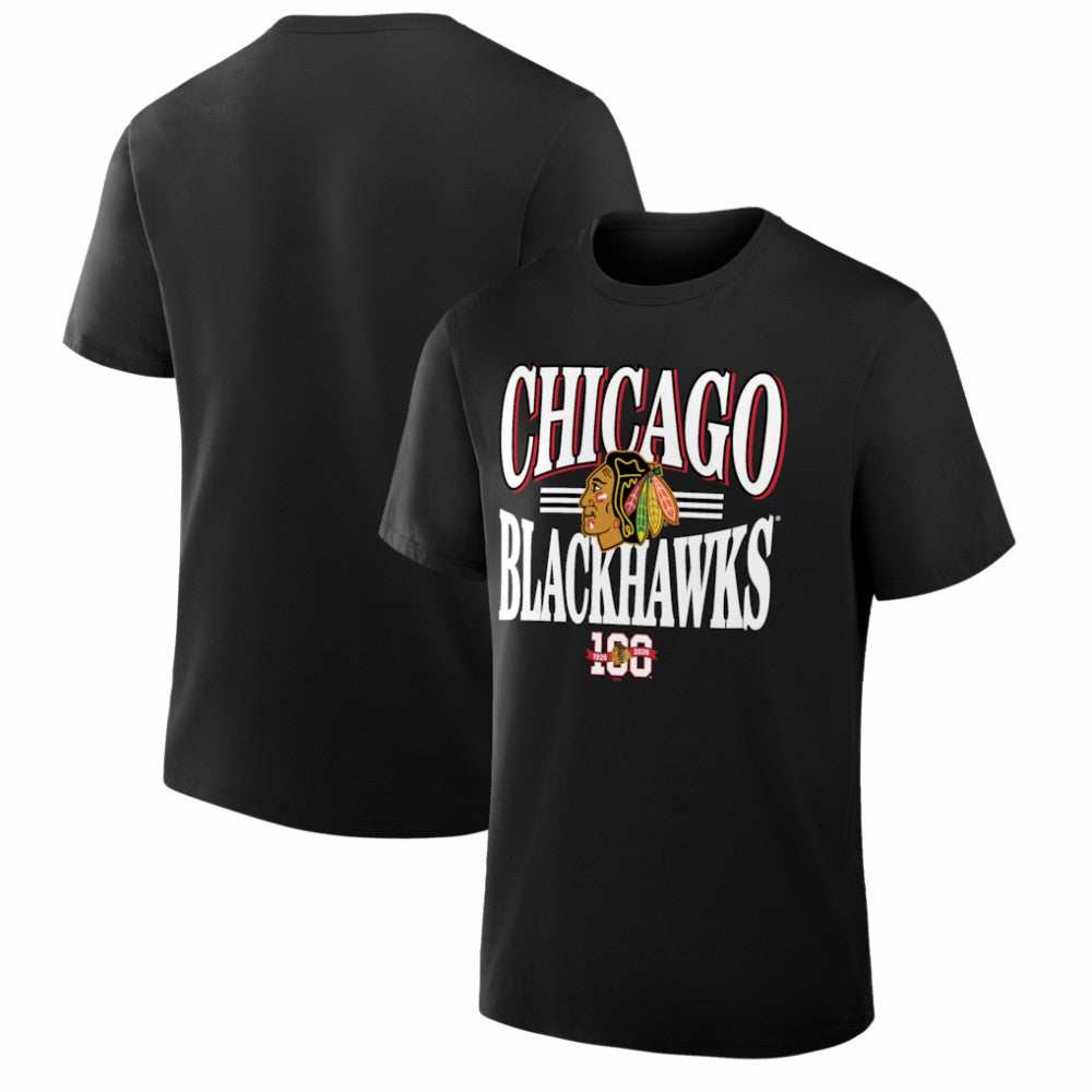 Chicago Blackhawks Fanatics Legacy T-Shirt - Black T-shirts