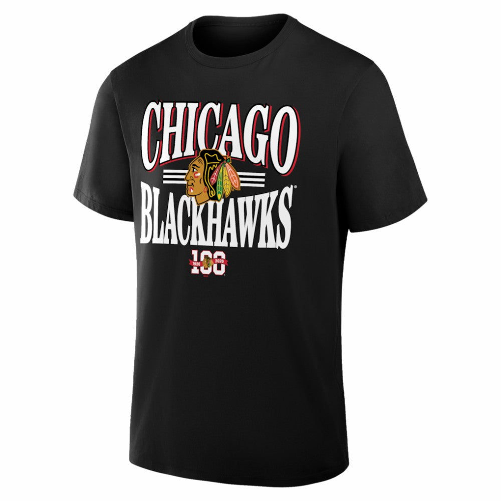 Chicago Blackhawks Fanatics Legacy T-Shirt - Black T-shirts