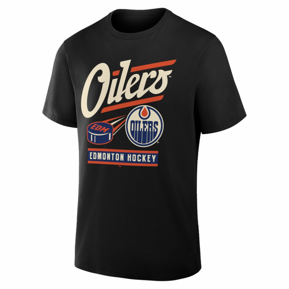 Edmonton Oilers Fanatics Legacy T-Shirt - Black T-shirts