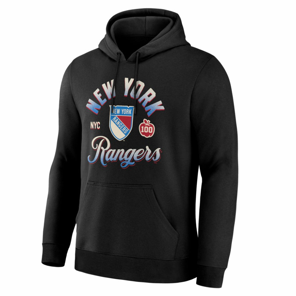 New York Rangers Fanatics Legacy Hoodie - Black Hoodies