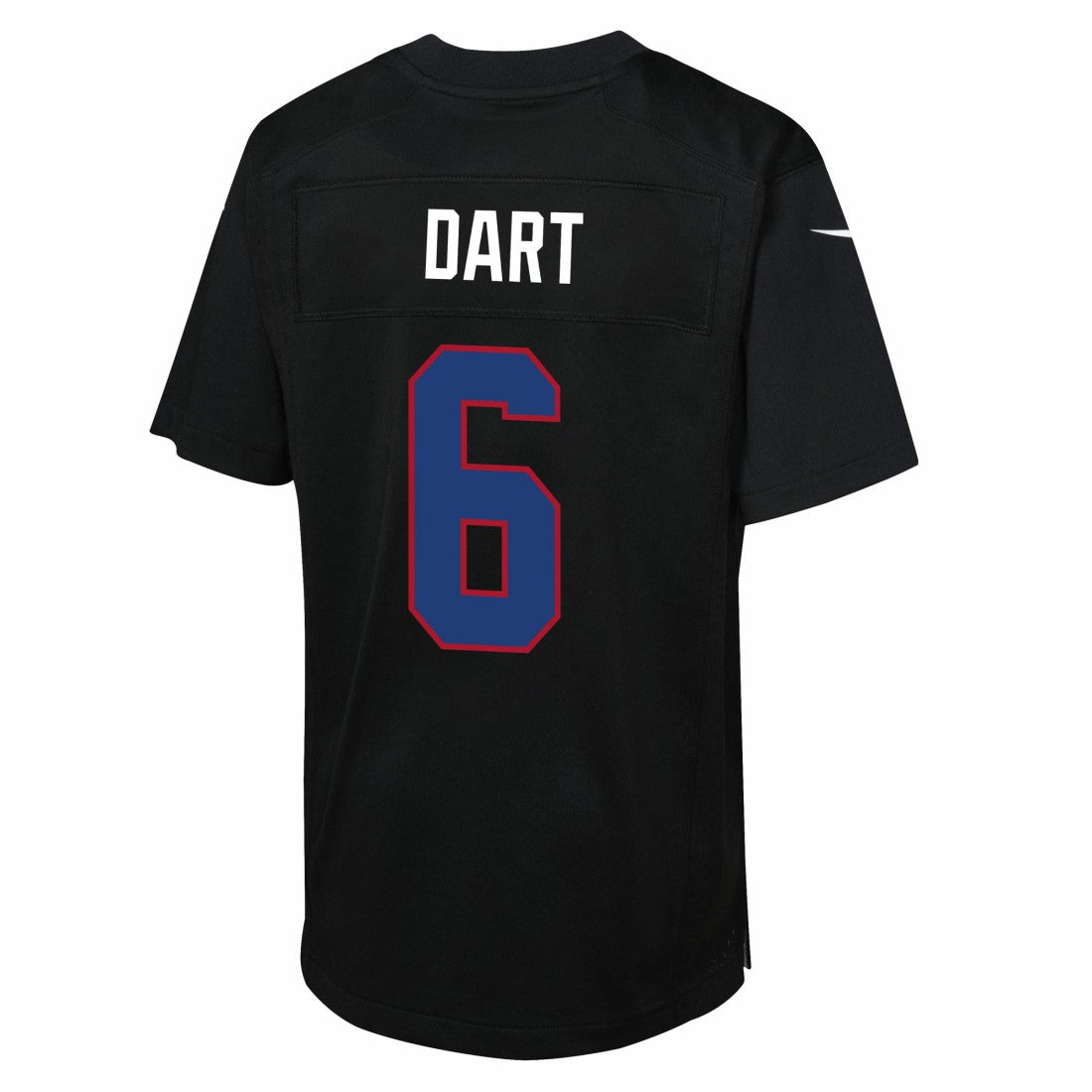 Jaxson Dart New York Giants Youth Fashion Game Jersey - Carbon Black sale