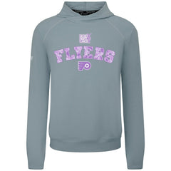 Philadelphia Flyers Levelwear Hockey Fights Cancer Mandate Tri-Blend Hoodie - Gray Hoodies