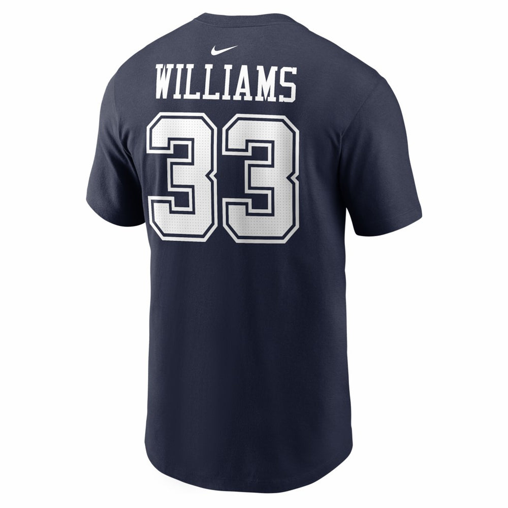 Javonte Williams Dallas Cowboys Name & Number T-Shirt - Navy for sale