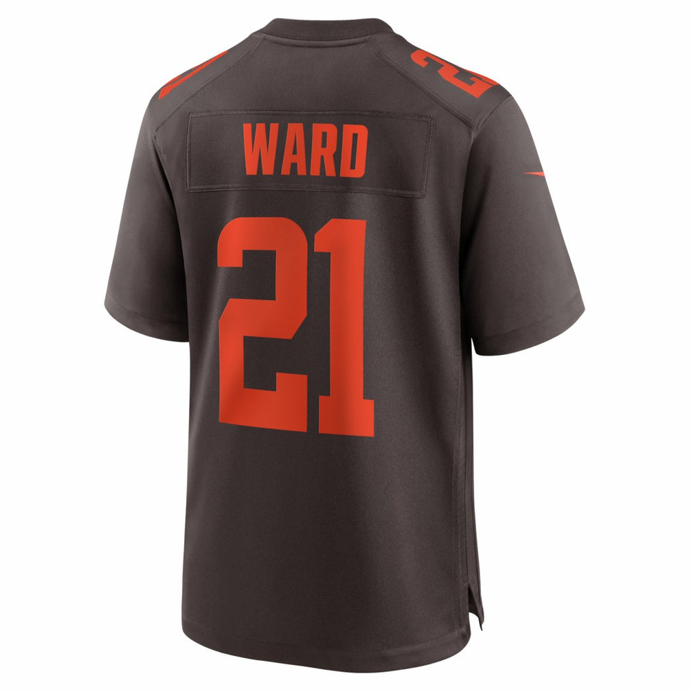 Denzel Ward Cleveland Browns Alpha Dawg Game Jersey - Brown on sale