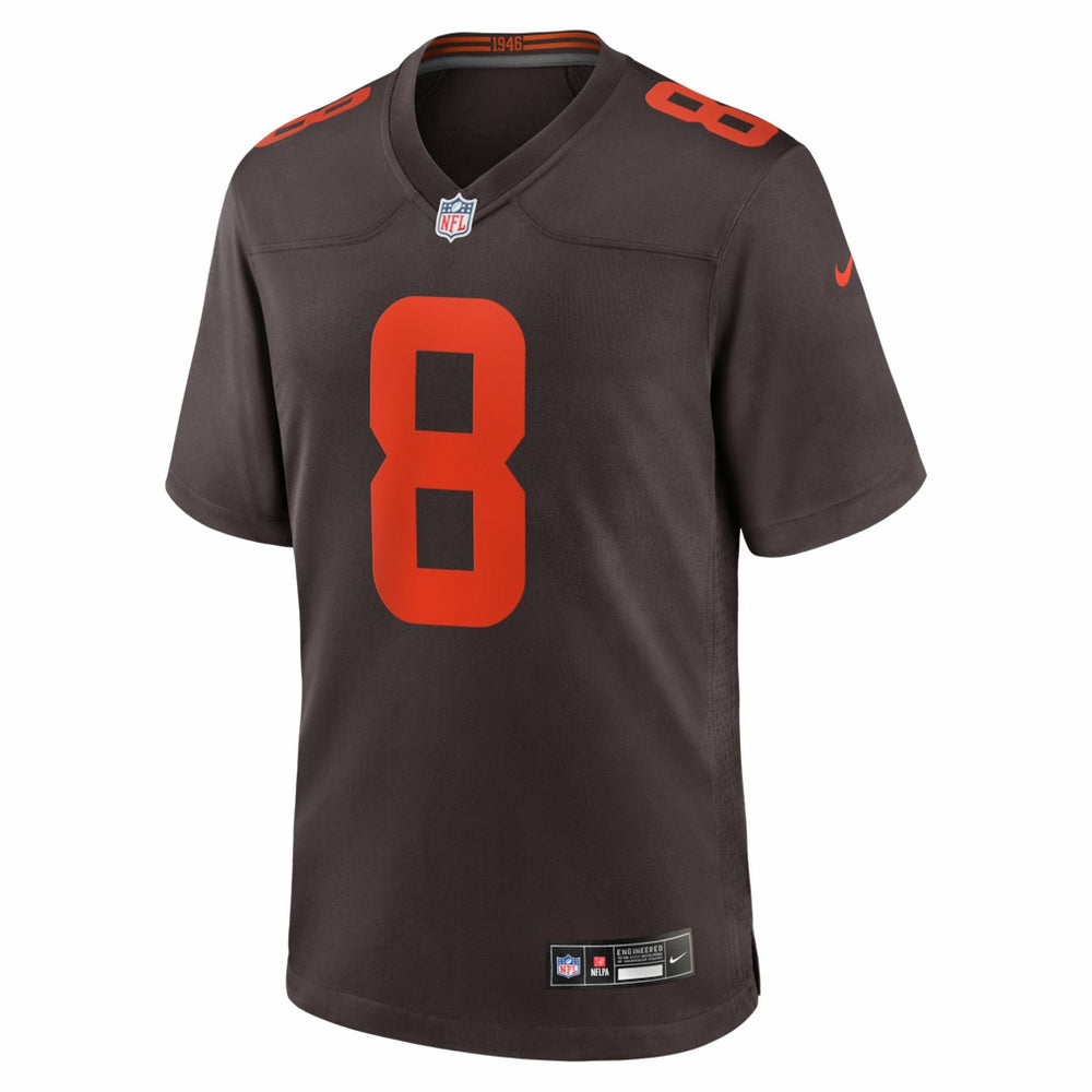 Dillon Gabriel Cleveland Browns Alpha Dawg Game Jersey - Brown discount