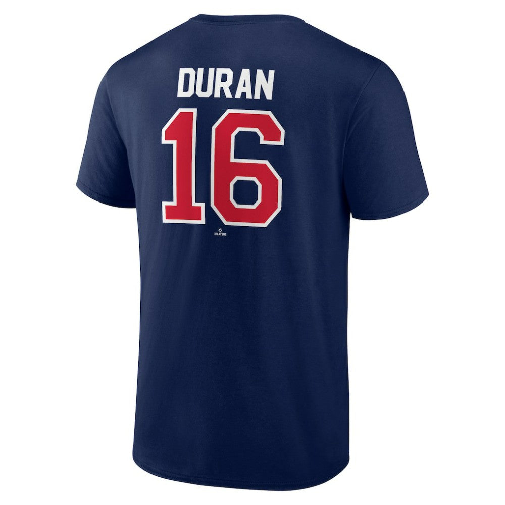 Jarren Duran Boston Red Sox Winning Streak Name & Number T-Shirt Navy