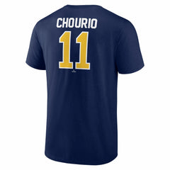Jackson Chourio Milwaukee Brewers Winning Streak Name & Number T-Shirt Navy