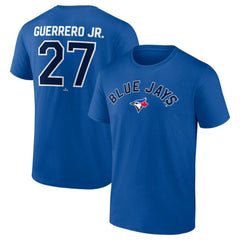 Vladimir Guerrero Jr. Toronto Blue Jays Winning Streak Name & Number T-Shirt Royal