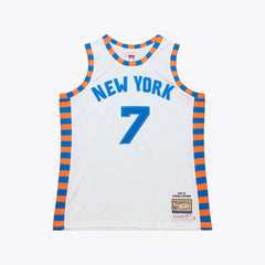 Carmelo Anthony New York Knicks 2015-16 Hardwood Classics Authentic Jersey - White for sale