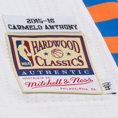 Carmelo Anthony New York Knicks 2015-16 Hardwood Classics Authentic Jersey - White for sale