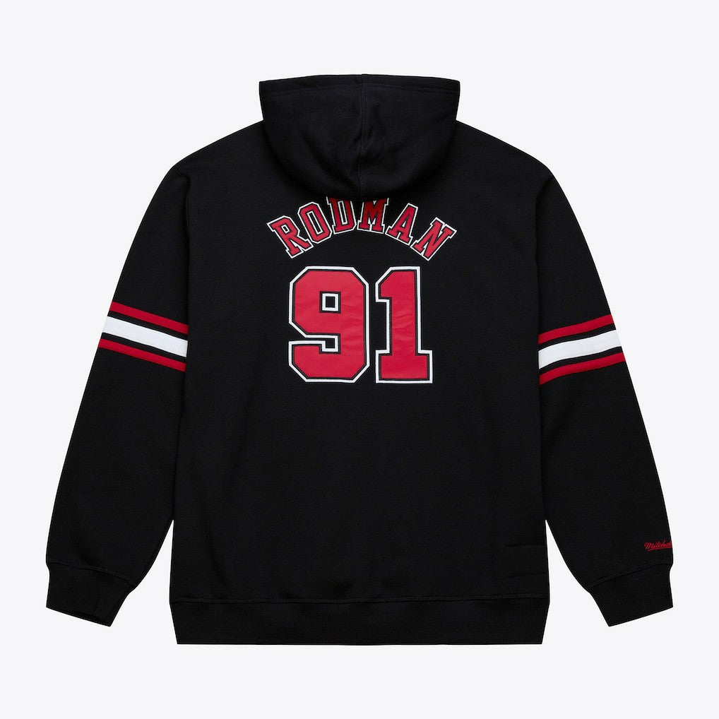Dennis Rodman Chicago Bulls Name & Number Hoodie sale - Black outlet