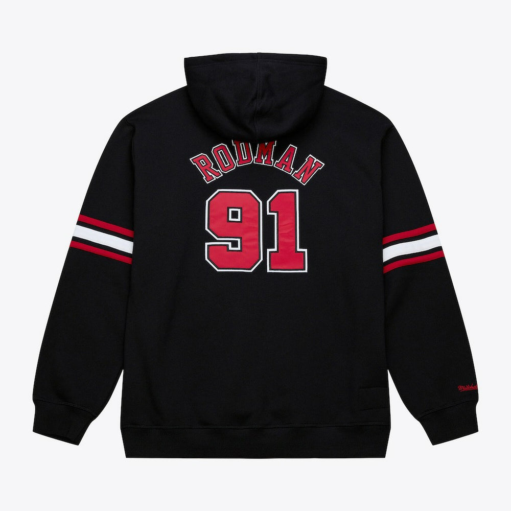 Dennis Rodman Chicago Bulls Name & Number Hoodie sale - Black outlet