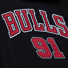 Dennis Rodman Chicago Bulls Name & Number Hoodie sale - Black outlet