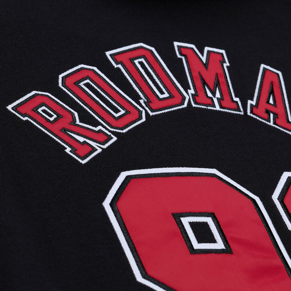 Dennis Rodman Chicago Bulls Name & Number Hoodie sale - Black outlet