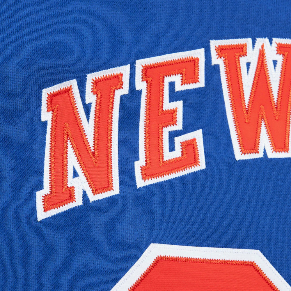 Patrick Ewing New York Knicks Name & Number Hoodie - Blue outlet
