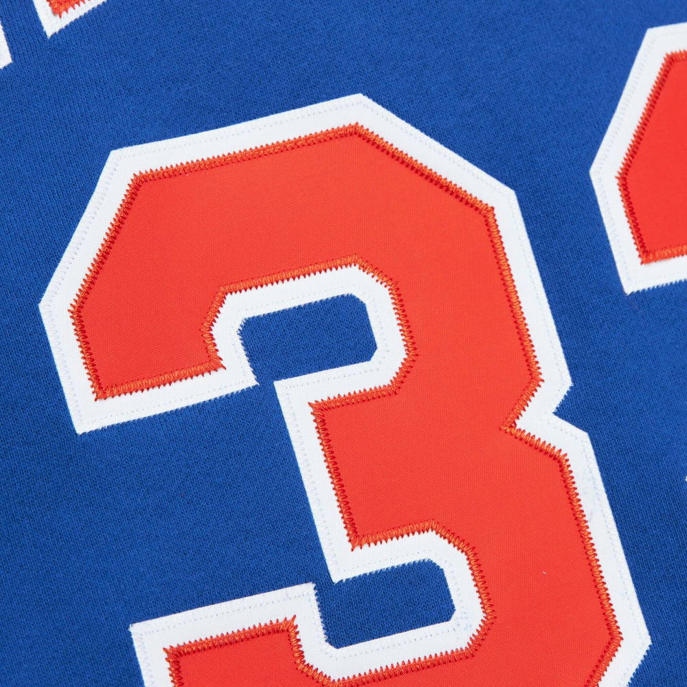 Patrick Ewing New York Knicks Name & Number Hoodie - Blue outlet