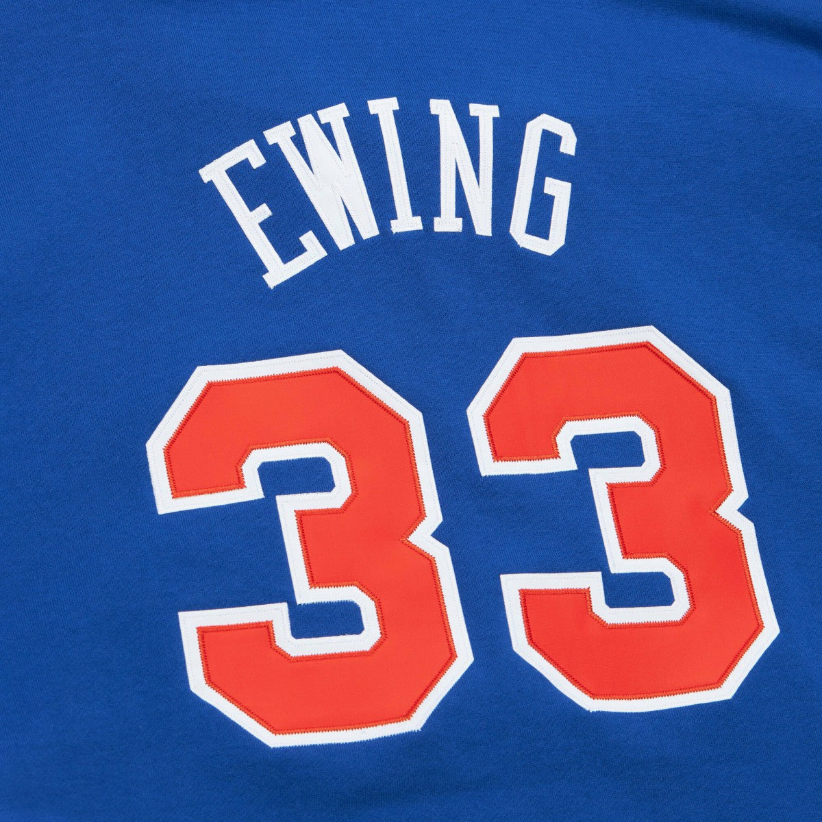 Patrick Ewing New York Knicks Name & Number Hoodie - Blue outlet