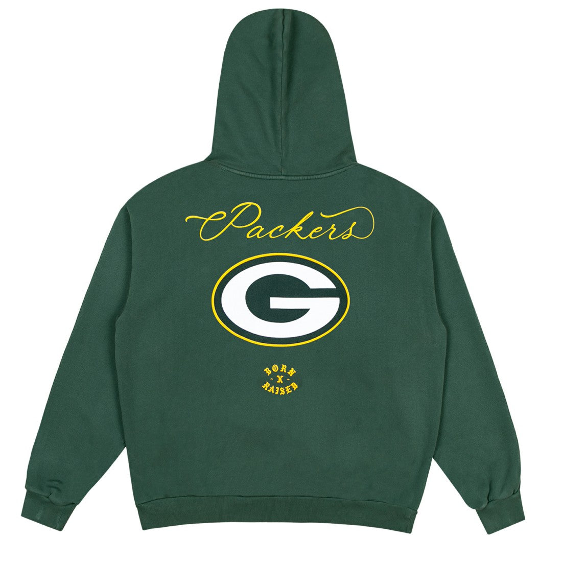 Green Bay Packers Born x Raised Unisex Fine Line Hoodie - Green cheap