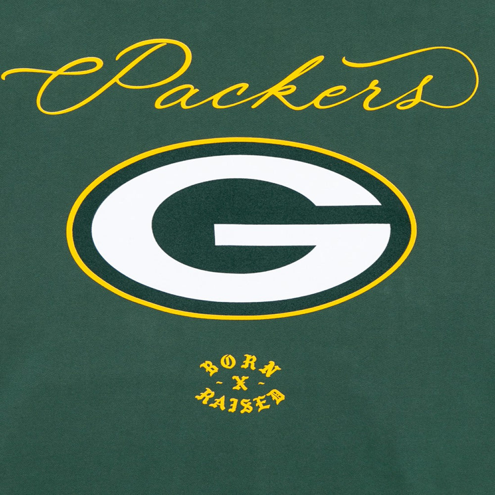 Green Bay Packers Born x Raised Unisex Fine Line Hoodie - Green cheap