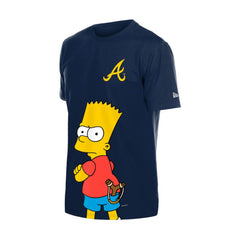 Atlanta Braves MLB x Simpsons Local T-Shirt Navy