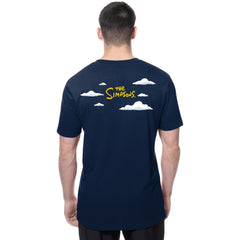 Houston Astros MLB x Simpsons 2026 Collab Clouds T-Shirt Navy