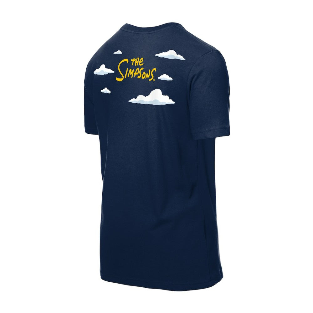 Houston Astros MLB x Simpsons 2026 Collab Clouds T-Shirt Navy
