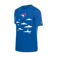 Toronto Blue Jays MLB x Simpsons 2026 Collab Clouds T-Shirt Royal