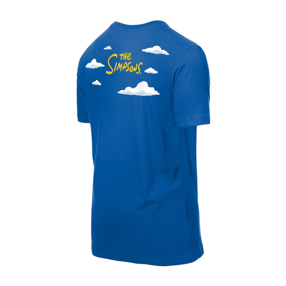 Toronto Blue Jays MLB x Simpsons 2026 Collab Clouds T-Shirt Royal