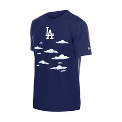 Los Angeles Dodgers MLB x Simpsons 2026 Collab Clouds T-Shirt Royal