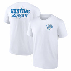 Detroit Lions Hunting Season T-Shirt - White cheap