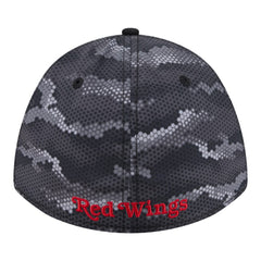 Detroit Red Wings New Era Zero Dark 39THIRTY Flex Hat - Black Hats