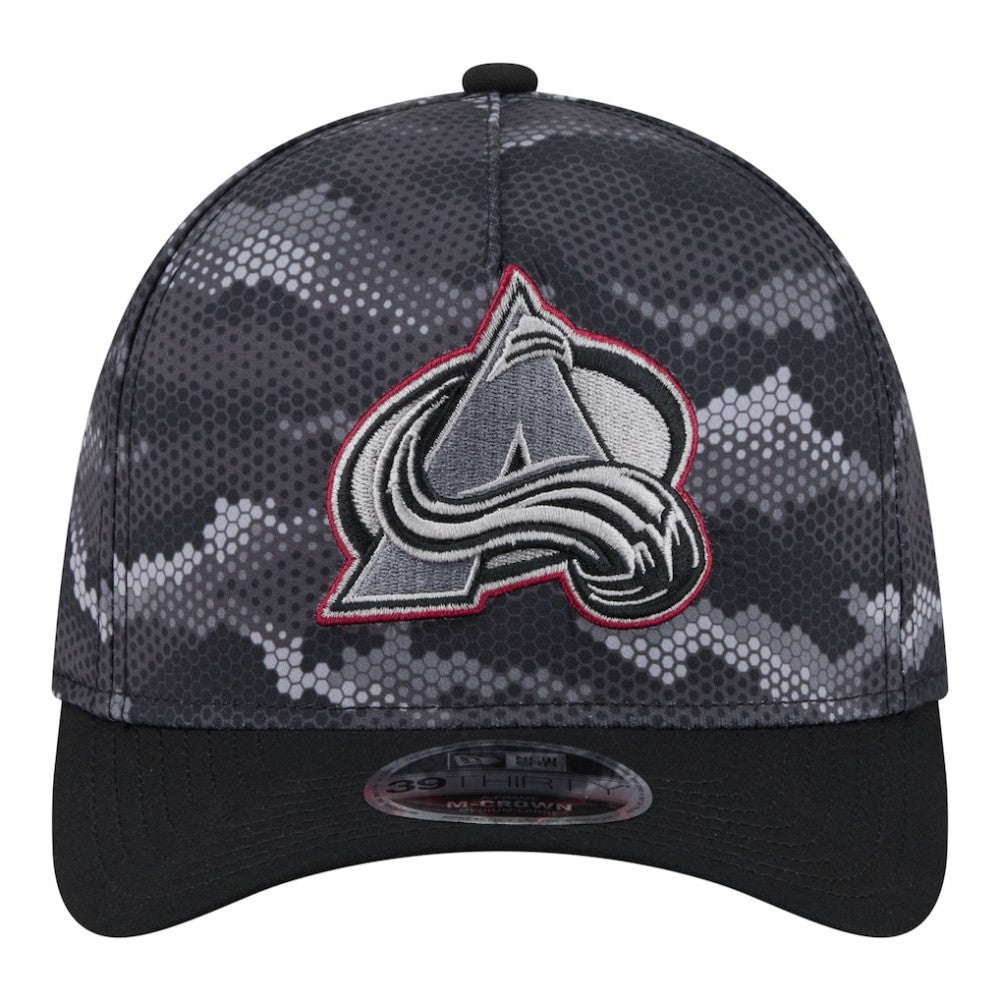 Colorado Avalanche New Era Zero Dark 39THIRTY Flex Hat - Black Hats