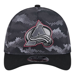 Colorado Avalanche New Era Zero Dark 39THIRTY Flex Hat - Black Hats