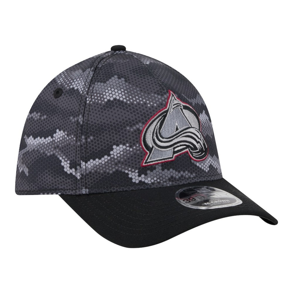 Colorado Avalanche New Era Zero Dark 39THIRTY Flex Hat - Black Hats
