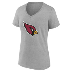 Arizona Cardinals Women's Team Authentic Personalized Name & Number V-Neck T-Shirt - Gray cheap
