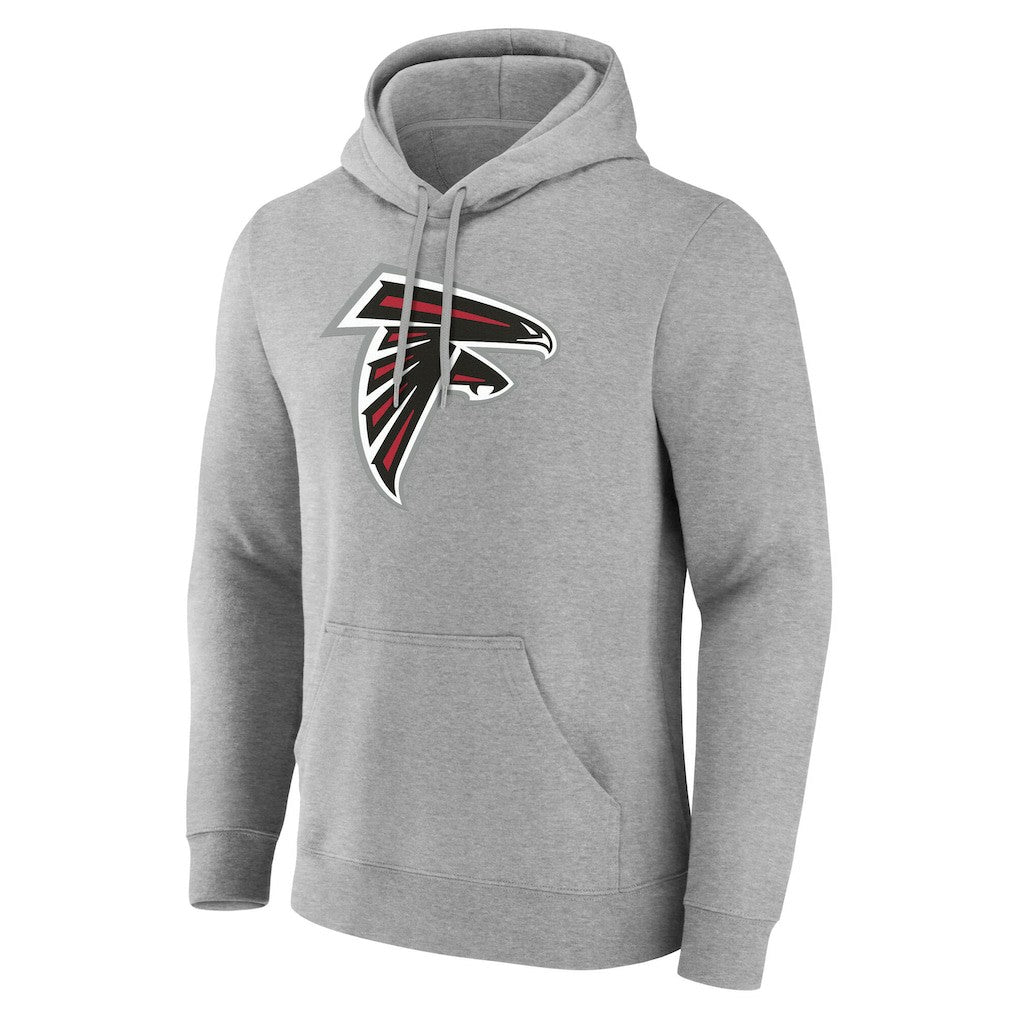 Atlanta Falcons Team Authentic Personalized Name & Number Hoodie - Gray cheap