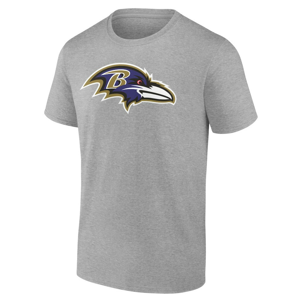 Baltimore Ravens Team Authentic Personalized Name & Number T-Shirt - Gray online