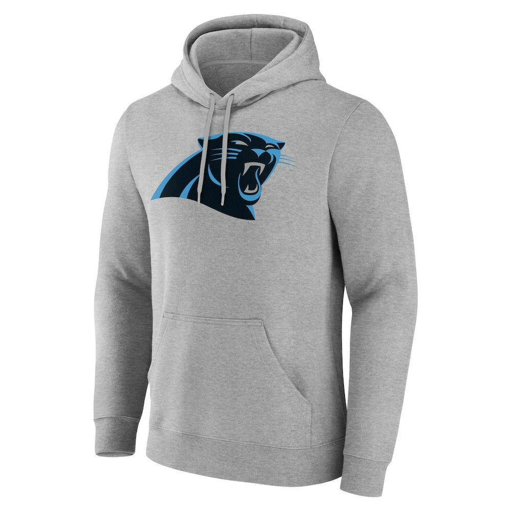 Carolina Panthers Team Authentic Personalized Name & Number Hoodie - Gray cheap