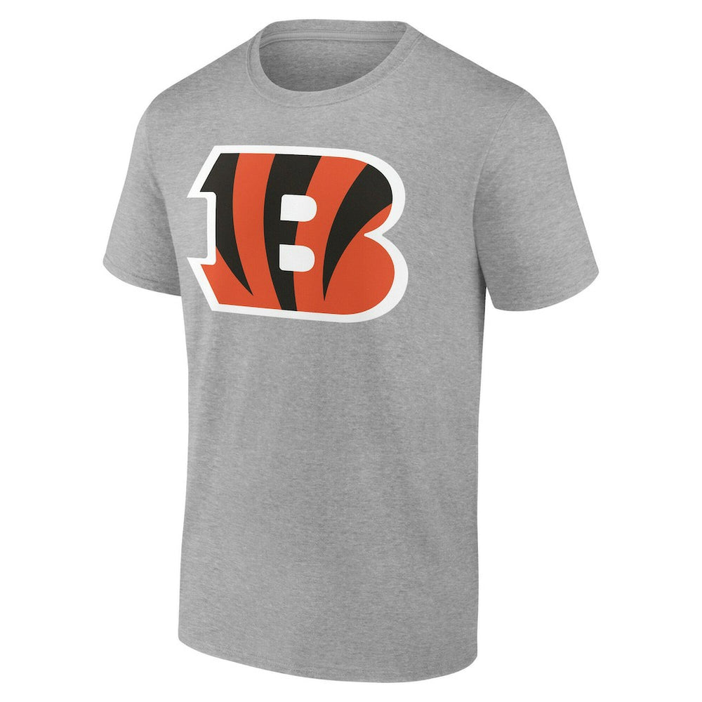 Cincinnati Bengals Team Authentic Personalized Name & Number T-Shirt - Gray for sale