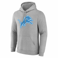 Detroit Lions Team Authentic Personalized Name & Number Hoodie - Gray outlet