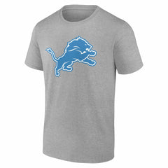 Detroit Lions Team Authentic Personalized Name & Number T-Shirt - Gray outlet