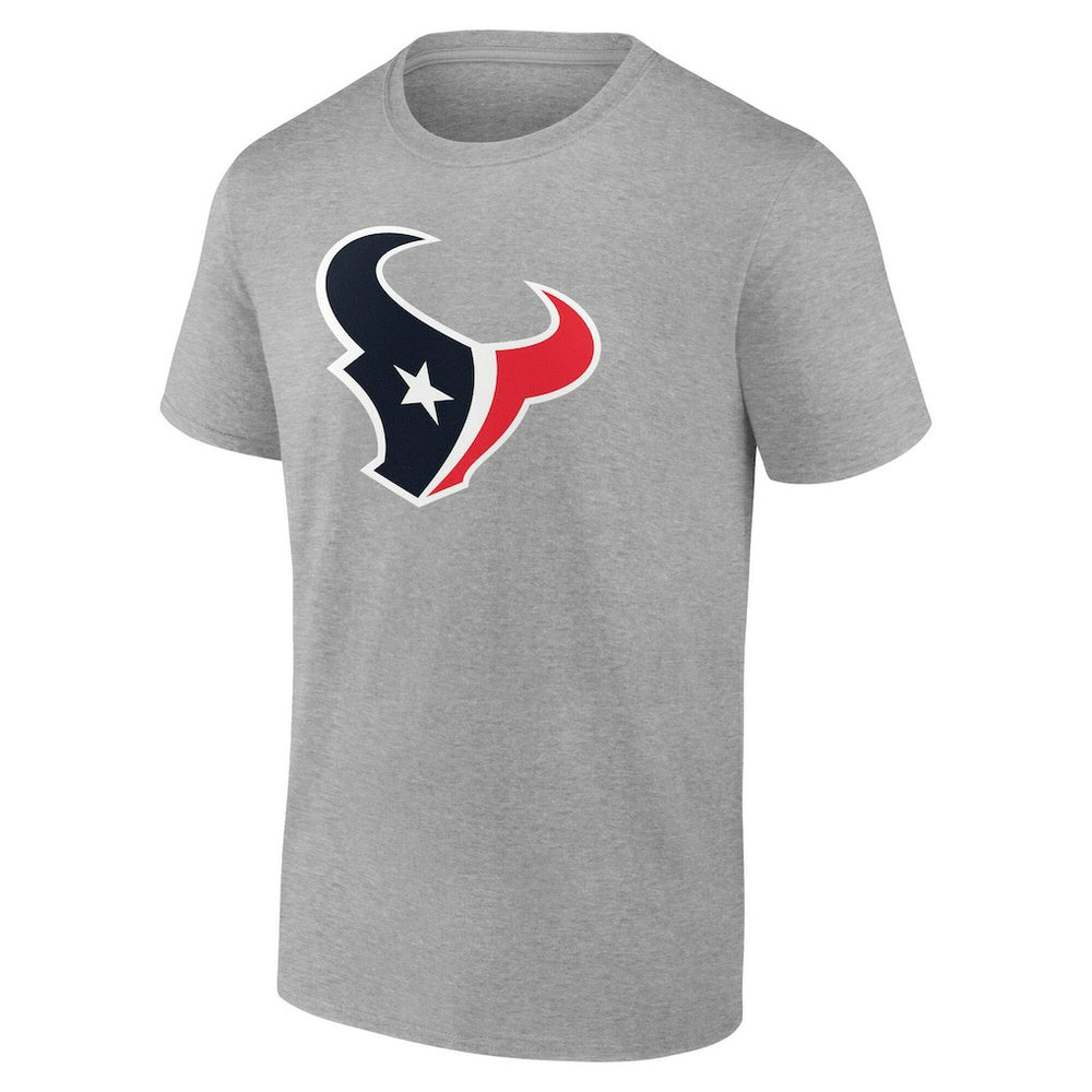 Houston Texans Team Authentic Personalized Name & Number T-Shirt - Gray discount