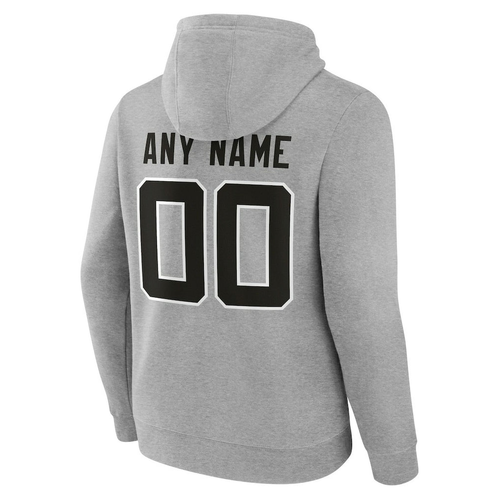 Jacksonville Jaguars Team Authentic Personalized Name & Number Hoodie - Gray outlet